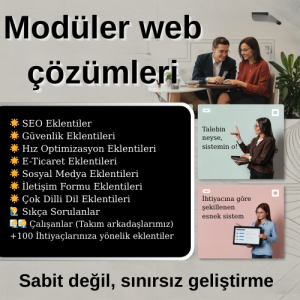 3-Modüler Web Çözümleri