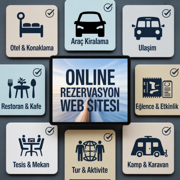 Rezervasyon web sitesi kurulumu .