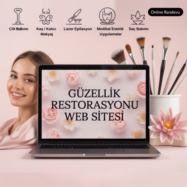 Güzellik Salonu - Randevu ve Online Satış Web Sitesi