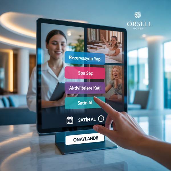 Hotel Rezervasyon - Spa ve Tüm Aktiviteler Takip ve Satış Sistemi
