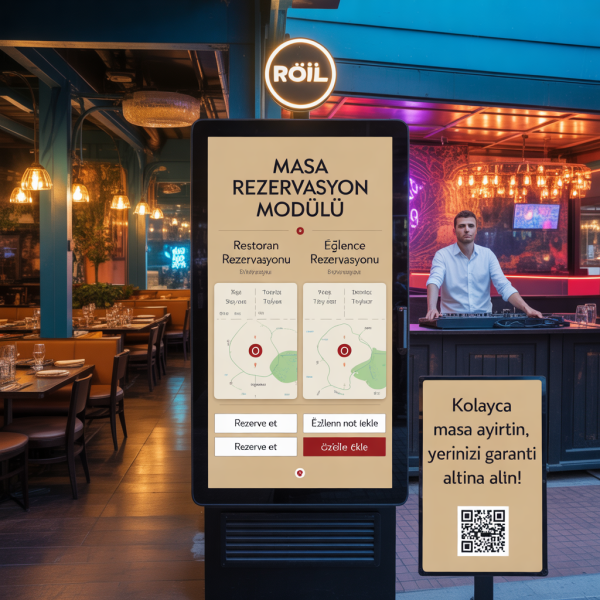 Masa Rezervasyon Modülü